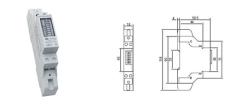 DDS5198D--導(dǎo)軌式電能表