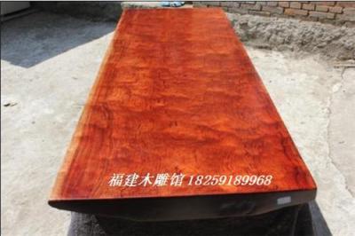 巴花梨木大板红木书桌餐桌原木实木电脑桌