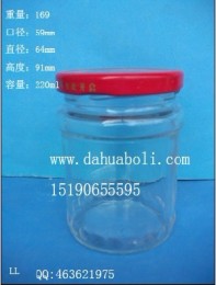 徐州酱菜玻璃瓶 220ml酱菜玻璃瓶