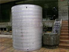 圆柱形不锈钢保温水箱 热泵工程水箱
