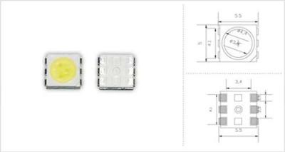 封装厂LED5050自然白 晶元LED5050贴片
