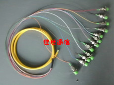 厂价销售12芯束状尾纤 光纤跳线6.5一条