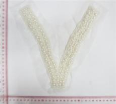 广州V形珍珠衣领