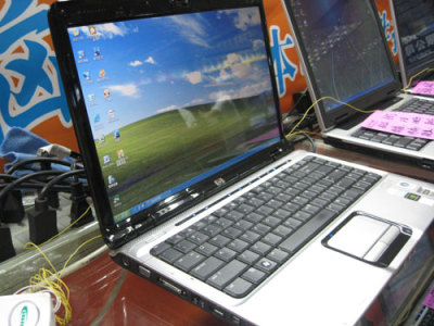 南京惠普DV3笔记本手提电脑屏碎换屏