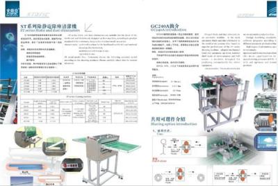 彩色玻璃 PVC导光板静电除尘机