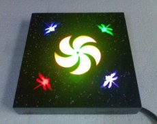 LED地磚燈 發光地磚 風車蜻蜓圖案