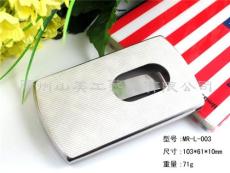 手推不銹鋼貼皮名片盒 廠家定制 直銷