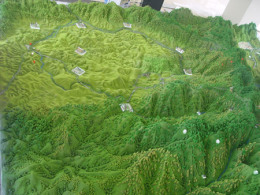 地质沙盘模型