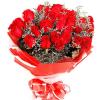 22朵红玫瑰在线鲜花批发供应 网上订鲜花