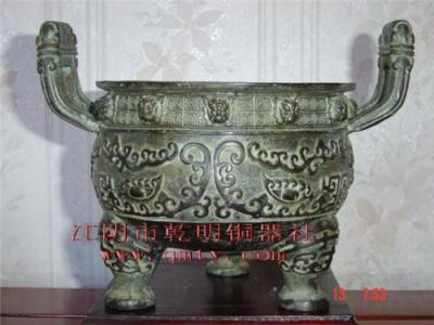 佛教工艺品-寺庙佛教用铜香炉-宗教用品