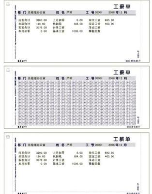 通用保密工资单 保密薪资袋