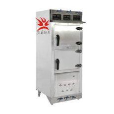 蒸品设备全自动蒸饭柜厨房设备燃汽双门蒸柜