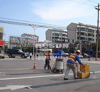 地下停车位划线/车库划线/小区厂区划线合晟