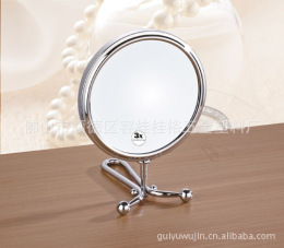 台式单面Y型底架美容化妆圆镜子GY-TM8002