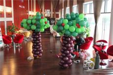 氦气球布置 气球墙制作 气球花制作