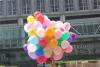 年会氦气球 气球鲜花布置